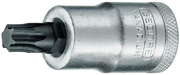 GEDORE Schraubendrehereinsatz 1/2'' für Innen-TORX Schrauben, T40, 6156330