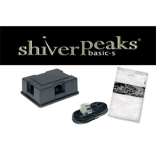 shiverpeaks BASIC-S, ISDN Verteilerbox, 3-fach, inkl. Modularanschlußkabel 8/4, 3,0m, BS71400-3SET