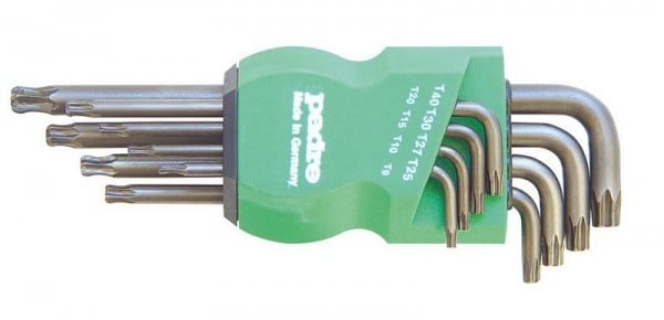 padre Torx-Kugelkopf im Halter 792 Tx 9 - Tx 40, 8-teilig, 79200000