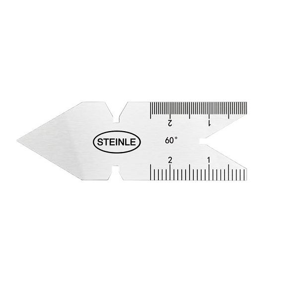 STEINLE Spitz-Gewindestahl-Schleiflehre, für 60° metrische Gewinde, 41090050