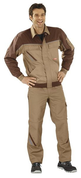 Planam Highline Bundjacke, khaki/braun/zink, Größe 25, 2314025