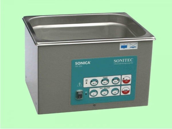 SONITEC Ultraschall Kompaktwanne 6,0 Liter, Regeltemperaturen: 40°C, 50°C oder 60°C, 3200ETH