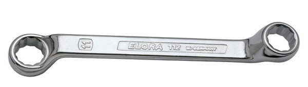 ELORA Doppelringschlüssel, kurz, 112A-3/8"x7/16", 0112119211000