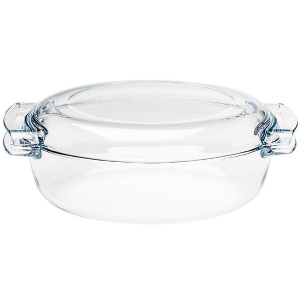 Pyrex ovaler Glas Schmortopf 4,5L, P591