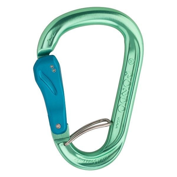 AustriAlpin Karabiner HMS RONDO Slide-Autolock Selfie, eloxiert, VE: 20 Stück, KR43B-NS