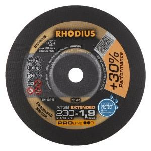 Rhodius PROline XT38 Extradünne Trennscheibe, Durchmesser [mm]: 230, Stärke [mm]: 1.9, Bohrung [mm]: 22.23, VE: 25 Stück, 205702