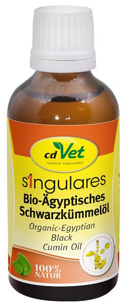 cdVet Singulares Bio-Ägyptisches Schwarzkümmelöl 50ml, 1332