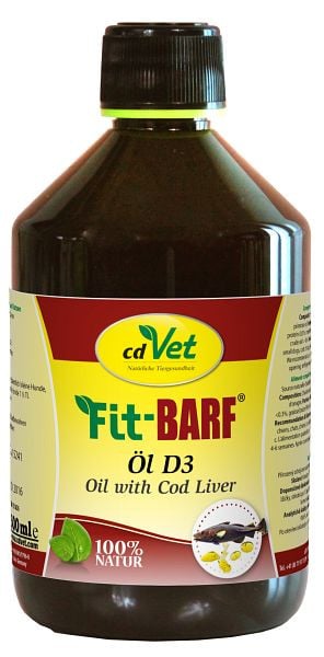 cdVet Fit-BARF Öl D3 500ml, 4178