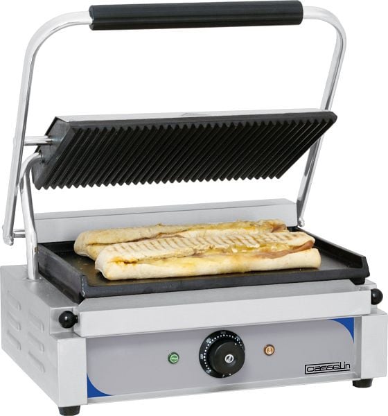 Casselin Panini-Grill - Gerillt / Glatt, CGPRL