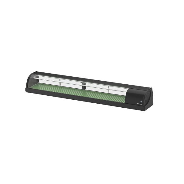 Hoshizaki Sushi Vitrine HNC-210BE-R-BLH (inklusive LED-Beleuchtung), Öffnung: rechts, 2100 x 345 x 270 mm, S058-C174