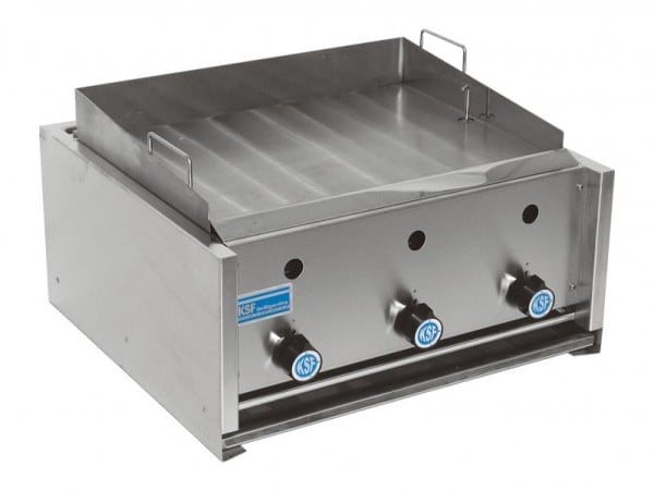 KSF Gastro-Grill RGS 65 Gas mit Griddleplatte, 1-011-01-05-Grid