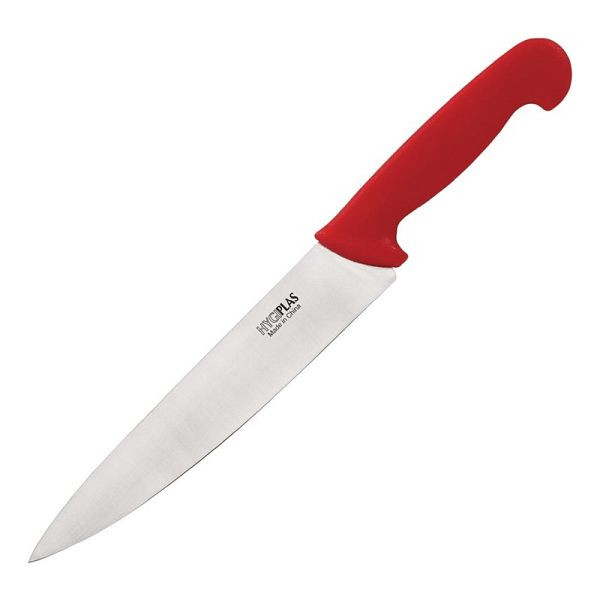 Hygiplas Kochmesser 21cm rot, C895