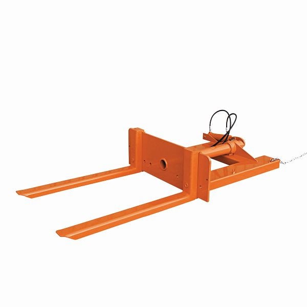 Eichinger Industrie Behälterkipper hydraulisch für Behälter mit Staplerschuhen, 1500 kg, reinorange, 20910000000000