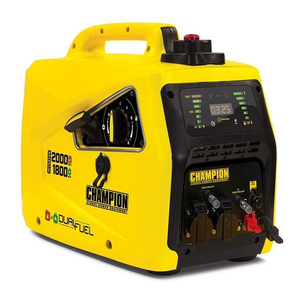 Champion Inverter Generator DualFuel 2000, 82001i-e-df-EU