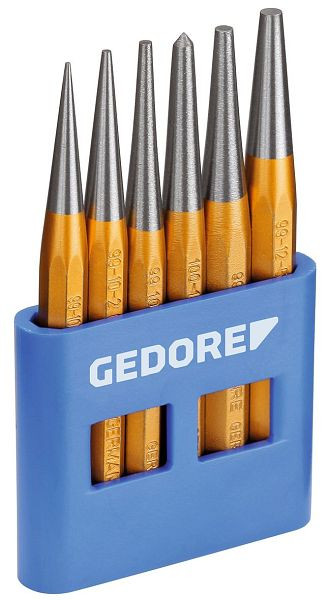 GEDORE Durchtreiber-Satz, 6-teilig, PVC-Halter, 8753680