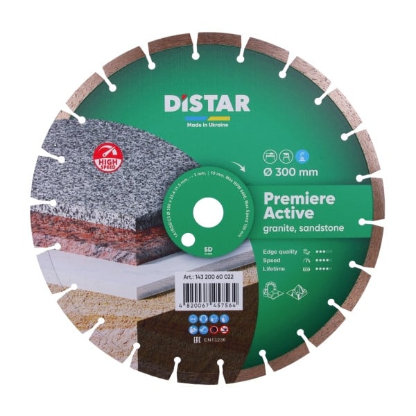 Distar Diamanttrennscheibe 1A1RSS 300 Premier Active, 14320060022