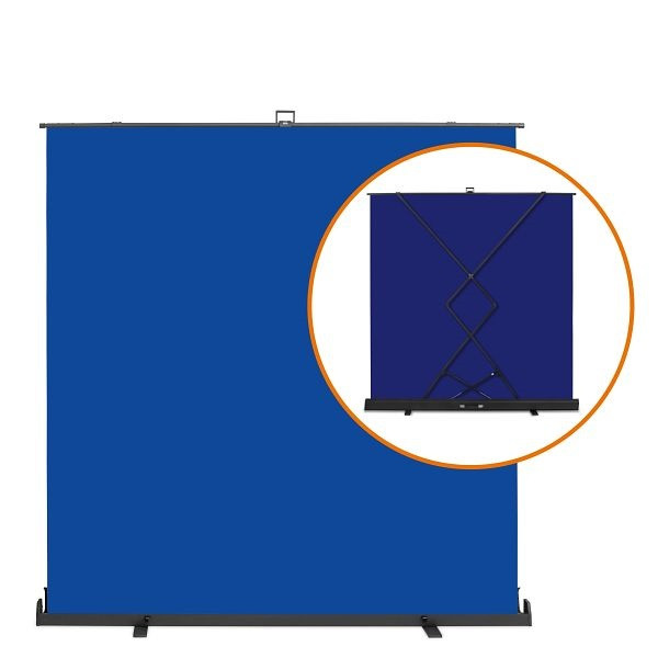 Walimex pro Roll-up Panel Hintergrund blau 210x220, 1023213