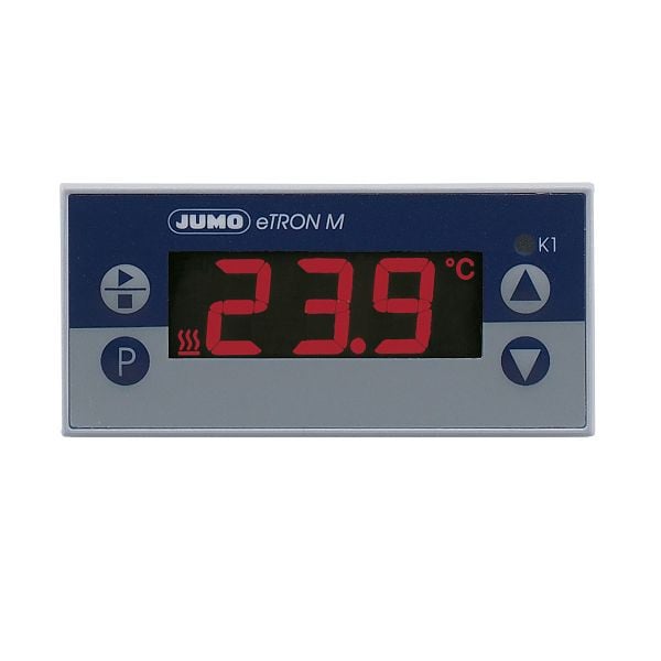 JUMO Digitaler Thermostat, 1 Relais (Wechsler), Pt100, Pt1000, KTY, AC 230V, 00438733