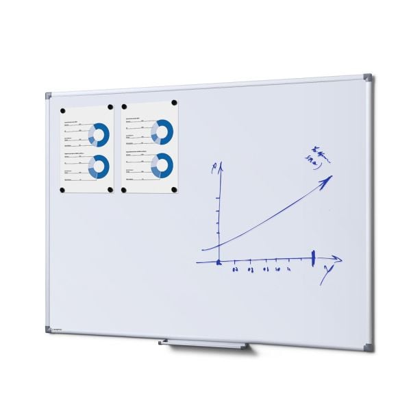 Showdown Displays Whiteboard SCRITTO Economy, 90x120, WBNECS90x120