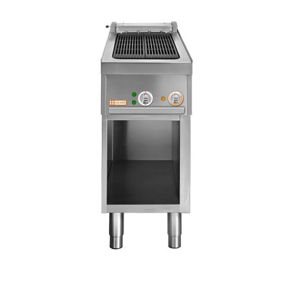 Locher Elektro-Steakgrill Rustica 400 Lavastein, Haarfugenverbindung, 227465