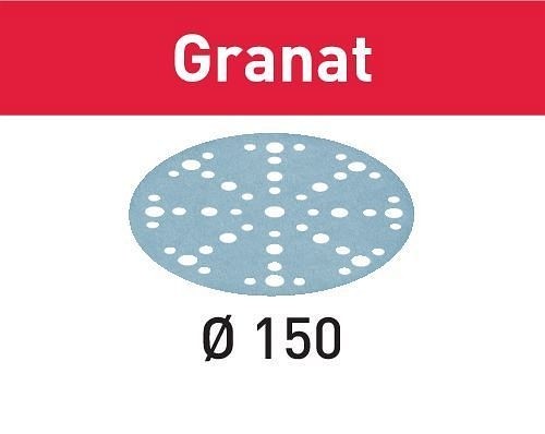Festool Schleifscheibe STF D150/48 P150 GR/100 Granat, VE: 100 Stück, 575165