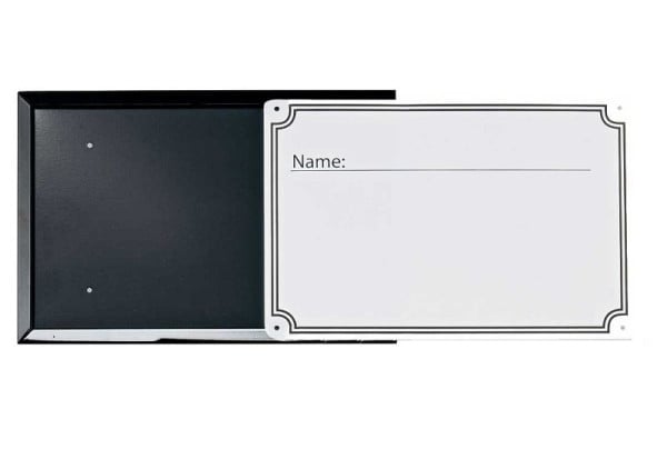 Growi Boxenschild, neutral, "Name", 10050850