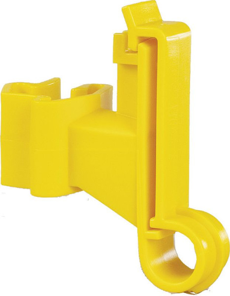 Patura Breitband-Isolator für T-Pfosten, gelb (Karton mit 500 Stück), 171190