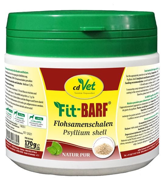 cdVet Fit-BARF Flohsamenschalen 170g, 4330