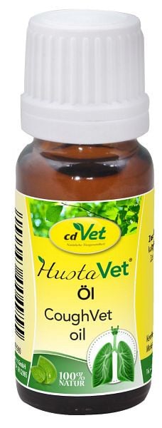 cdVet HustaVet Öl 10ml, Länge: 2,4 cm, Breite: 2,4 cm, Höhe: 7,1 cm, 495