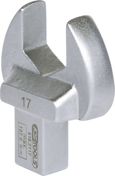 KS Tools 9x12mm Einsteck-Maulschlüssel, 17mm, 516.2117