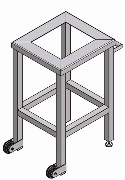 ADE Fahrbares Untergestell für Knochenbandsäge Robusta-inox, Z2232