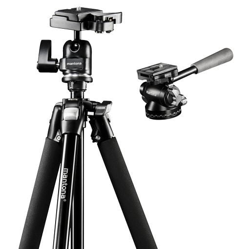 Mantona Scout Max + Videoneiger Pan 360, 20389