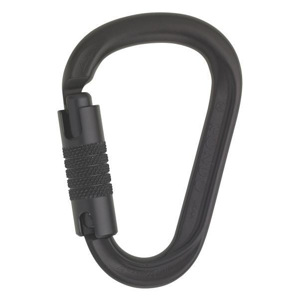 AustriAlpin Karabiner HMS RONDO 3-Wege+ Autolock Safelock, eloxiert, VE: 40 Stück, KR31B4-X