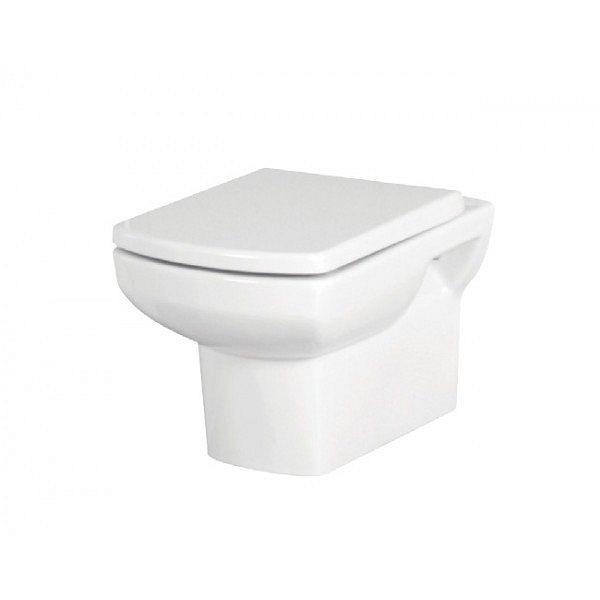 Sanotechnik Nero- Wand WC mit WC-Sitz, weiß, GV215