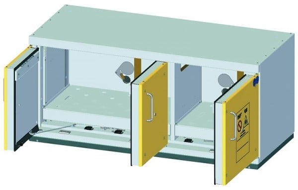 Düperthal Sicherheitsschrank für brennbare Flüssigkeiten Typ 90 UTS ergo XLT mit Bodenauffangwanne, 29-061467-001