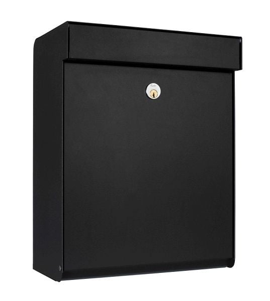 Allux Briefkasten Allux Grundform Schwarz, F47382