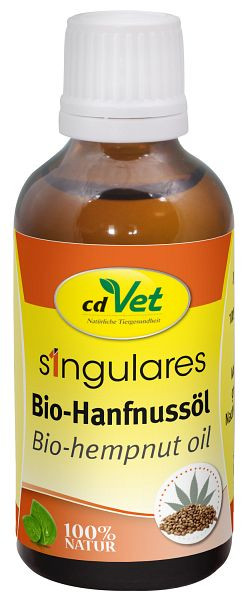 cdVet Singulares Bio-Hanfnussöl 50ml, 1565