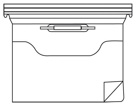 Eichner Terminmappe "Visimap" A4 quer, Transparent, 9604-00934