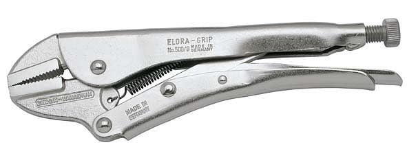 ELORA Gripzange, gerade Backen, Spannweite 40 mm, 500G-250, 0500202503000