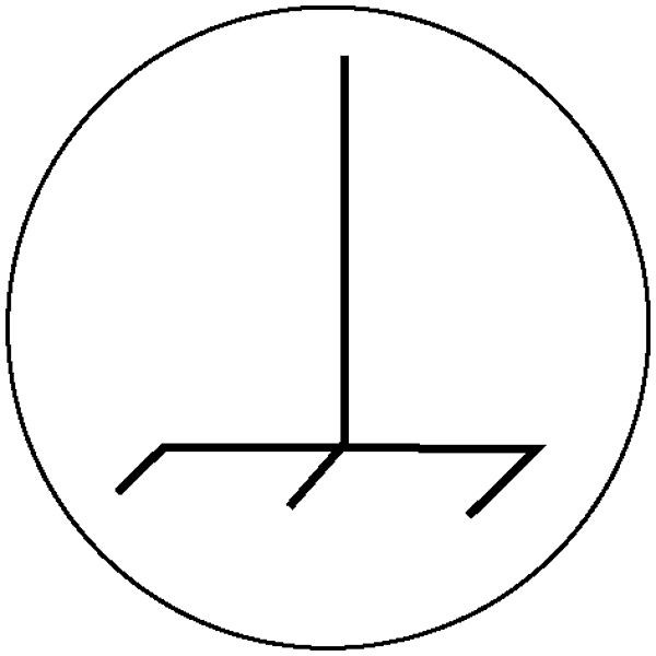 SafetyMarking Kennzeichnung elektrische Betriebsmittel, Funktionspotentialausgleichsleiter, Ø 1,25 cm, Folie, selbstklebend, VE: 40 Stück/Bogen, 30.1589