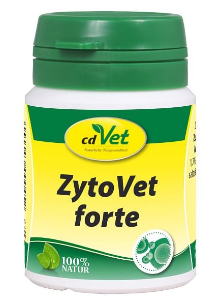 cdVet ZytoVet forte 25g, Länge: 3,5 cm, Breite: 3,5 cm, Höhe: 5,8 cm, 45