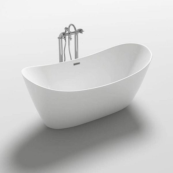 HOME DELUXE Freistehende Badewanne OVALO, 7313