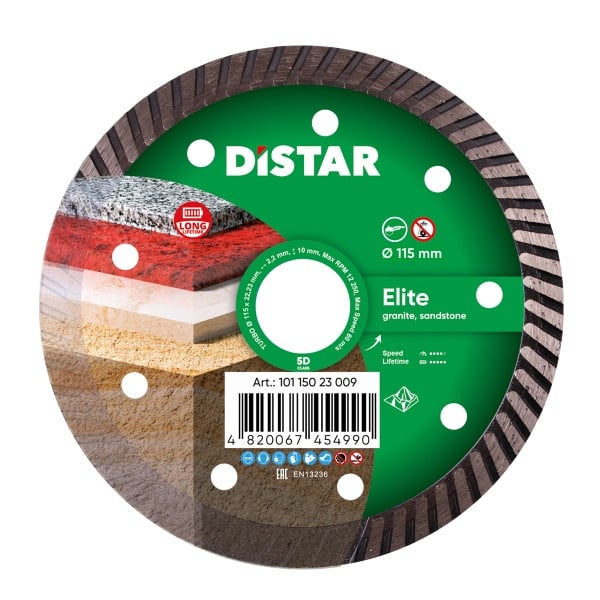 Distar Diamanttrennscheibe Turbo 115 Elite, 10115023009