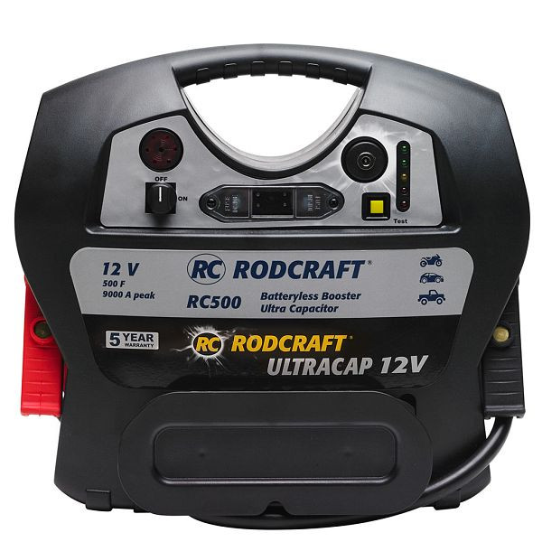 Rodcraft Batterieloser Start-Booster, Kapazität: 500 Farad, 8956001301