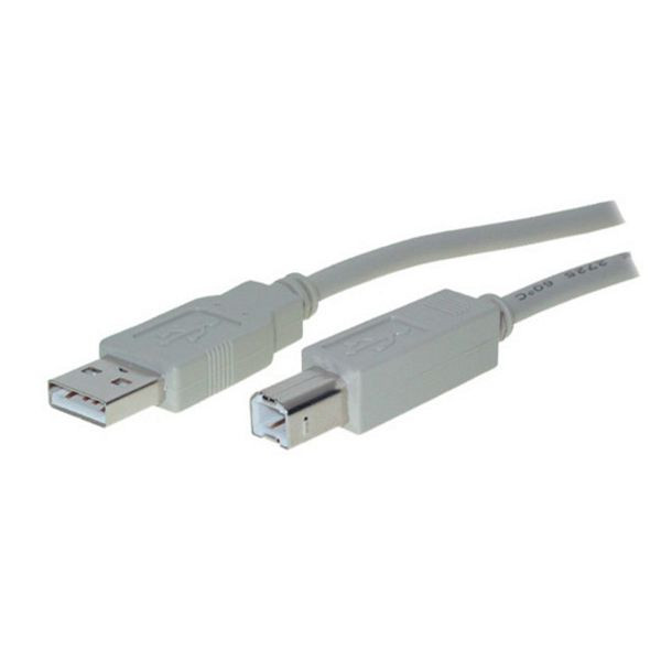 shiverpeaks BASIC-S, USB Anschlusskabel, Typ A Stecker auf Typ B Stecker, Rev 2.0, 1,8m, BS77022