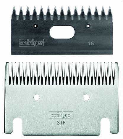 Heiniger 31F/15 feines Schermesser Set, 703-560