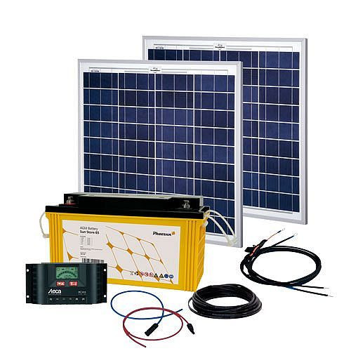 Phaesun Energy Generation Kit Solar Rise 100W/12V, 600078