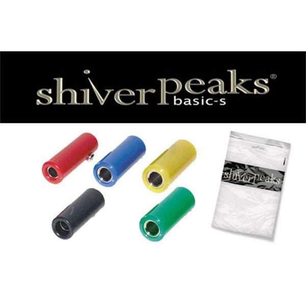 shiverpeaks BASIC-S, Bananenkupplung-Set, 5 teilig, blau, gelb, grün, rot, schwarz, BS56230-SET