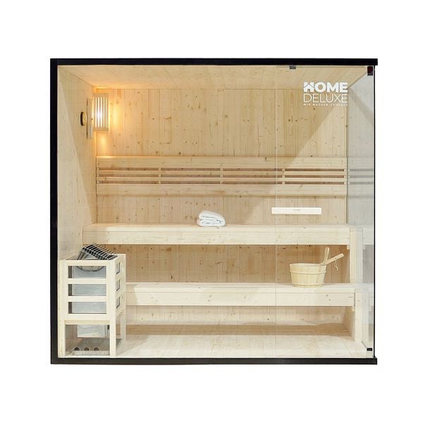 HOME DELUXE Traditionelle Sauna SHADOW - XL, 49259