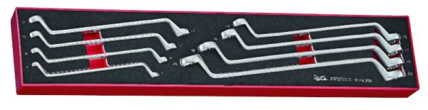 Teng Tools Doppelringschlüssel-Set, FOAMX4, 8 Teile, TEX6308